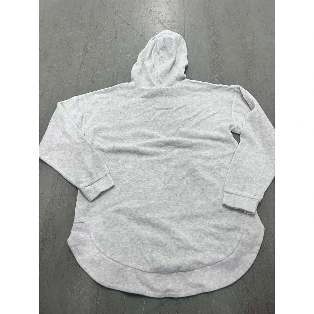 NFL Team Kansas City Chiefs Hoodie Women Small Heather Gray Long Sleeve Football